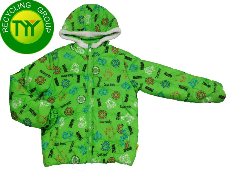 Branded Second Hand Clothes Sort Used Clothes Winter Children Jacket Wholesale