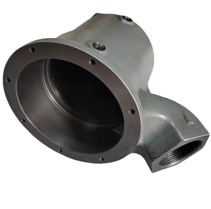 Connection valve female iron pipe ductile iron cast valve body set