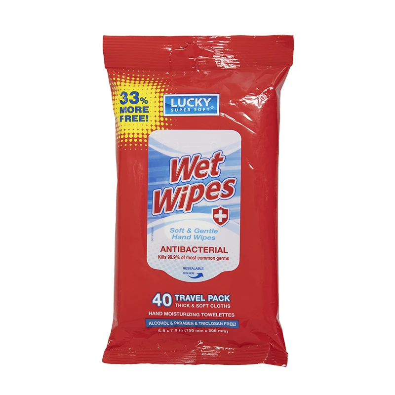China Factory Wholesale Manufacturer Baby Wipes Hand And Face  Hygiene wet wipes   Bacteriostatic rate 99.9% 50pcs/customized