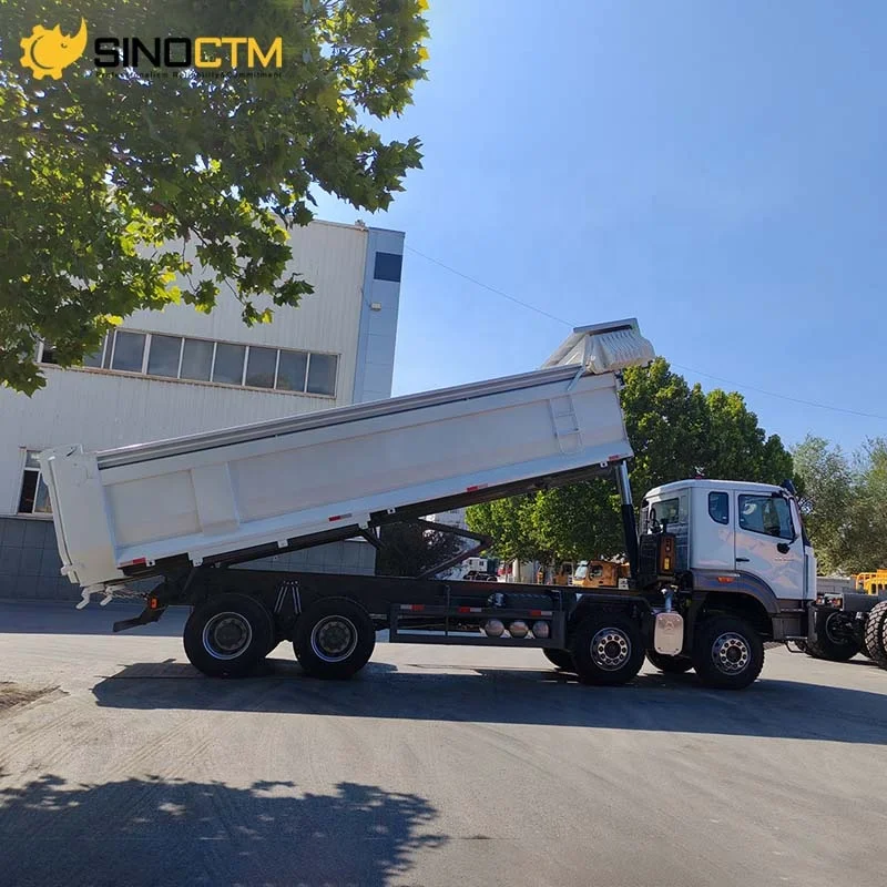 Sinotruk HOWO NX 8x4 40T Loading Capacity 380HP U Shape Mining Dump Tipper Truck