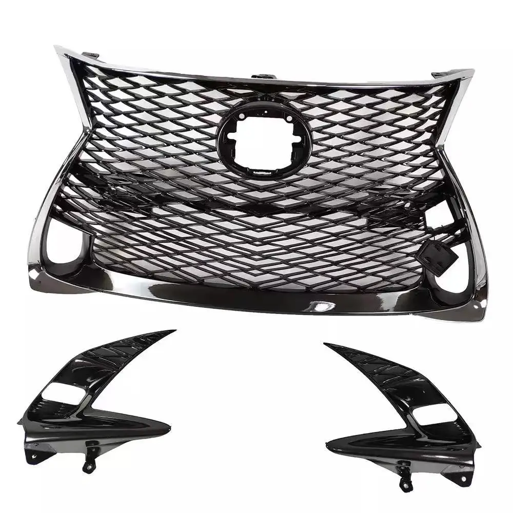 CAR FRONT GRILLE FOR 2015-2016 GS F SPORT CAR,GS250,GS350,GS450 F SPORT,GS UGRPADED GS F SPORT LOOK ,WITH FOG LMPA COVER