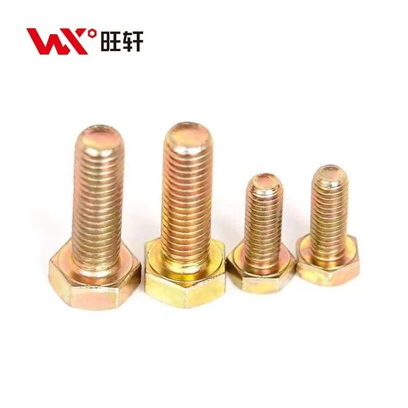 Factory Customized Hot Selling 110mm Galvanized 4.8 Grade Adjustable Bolt Outer Hex Head