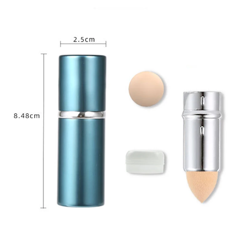 Natural Lava Volcanic Stone Oil-absorbing Portable Facial Volcanic Oil Absorbing Ball Roller With Sponge