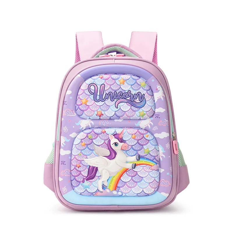 lion 1-4 grade cute cartoon 3-D hard shell    quality backpack children   schools bags for boys and girls