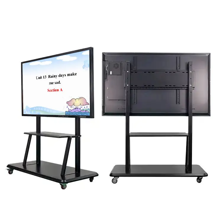 65 75 86 98 inch smart touch screen board smart class portable usb interactive whiteboard