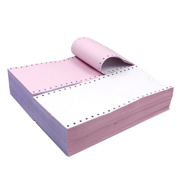 Cheap price office 1- 6 ply 241mm ncr printing continuous computer paper carbonless paper