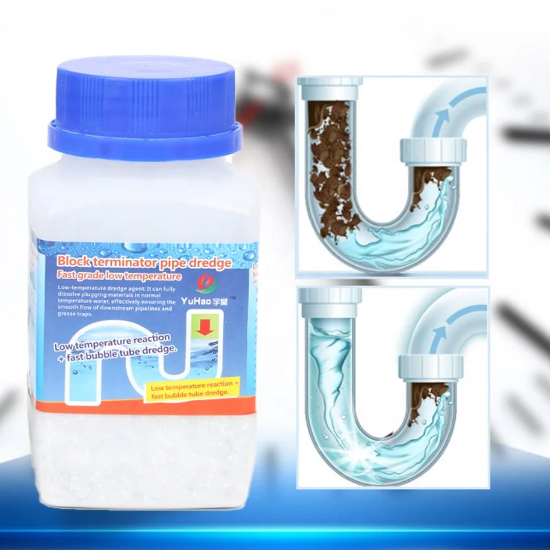 Household New Effective Power Toilet Foaming Drain Pipe Cleaner Powder