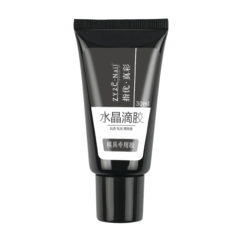 ZYZC Nail art Mold gel Rhinestone ornament DIY New nail 3D jewelry create Silicone mold  Crystal clear UV Mold Gel Polish