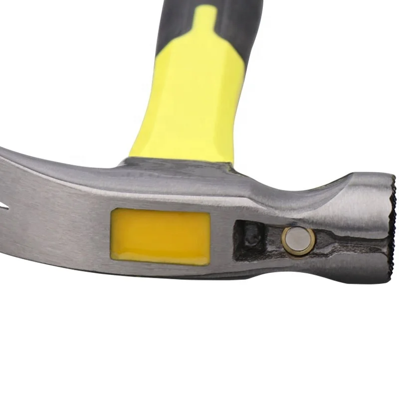 Professional Multi Function Heavy Duty Hand Tool High Carbon Steel Portable Construction Claw Hammer with TPR handle