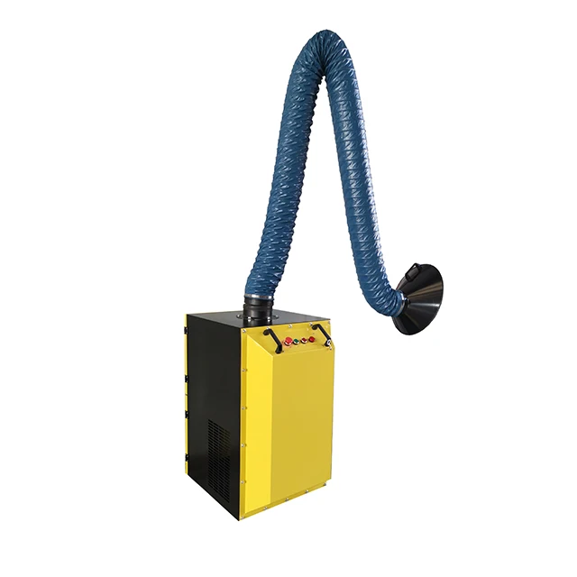 Fume extractor smoke collector for welding