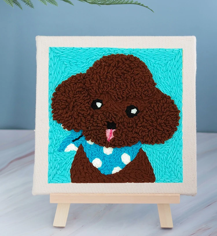  Drop Shipping New Craft Customized Cross Stitch Embroidery Home Decor Punch Needle Diy