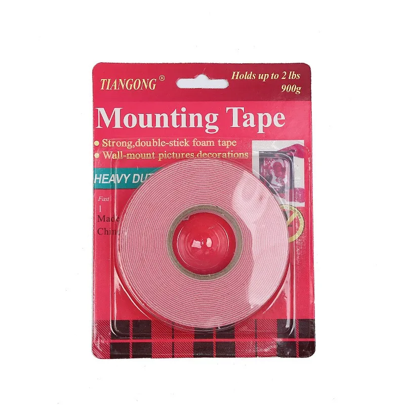 High viscosity blank foam double-sided tape