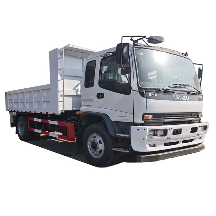 ISUZU FVR Heavy Duty Dump Trucks 4x2 300Hp Tipper Mini Dump Self-offloading Sand Transport Construction Mining Garbage Transport