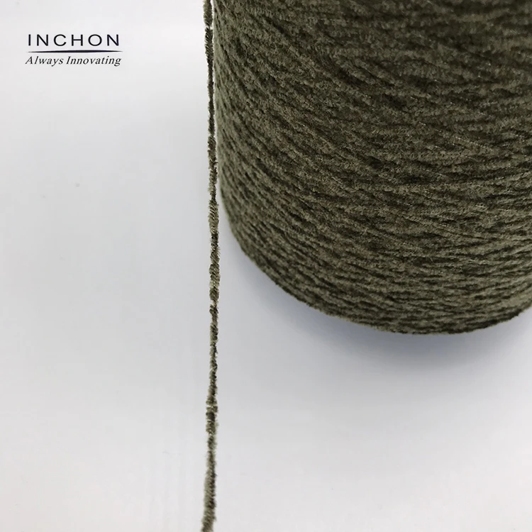 Super softness and warmth chenille yarn chunky bulky 6nm for knitting blanket