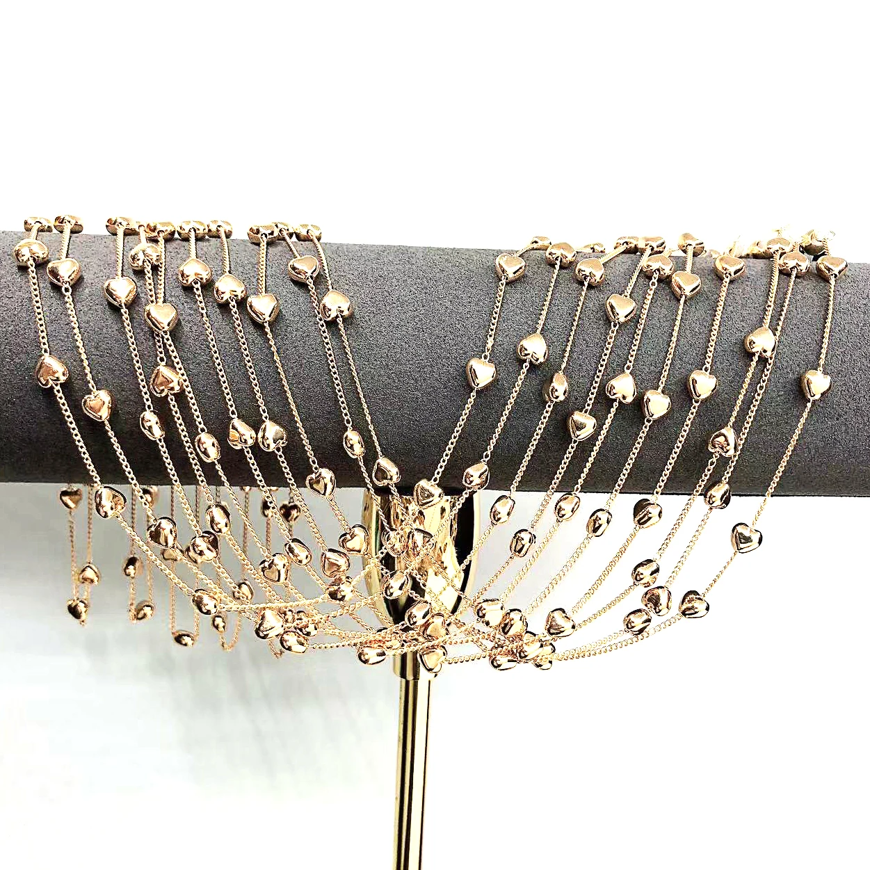 Wholesale Link Glasses Chain Necklace Beads Pearl Sunglasses Straps