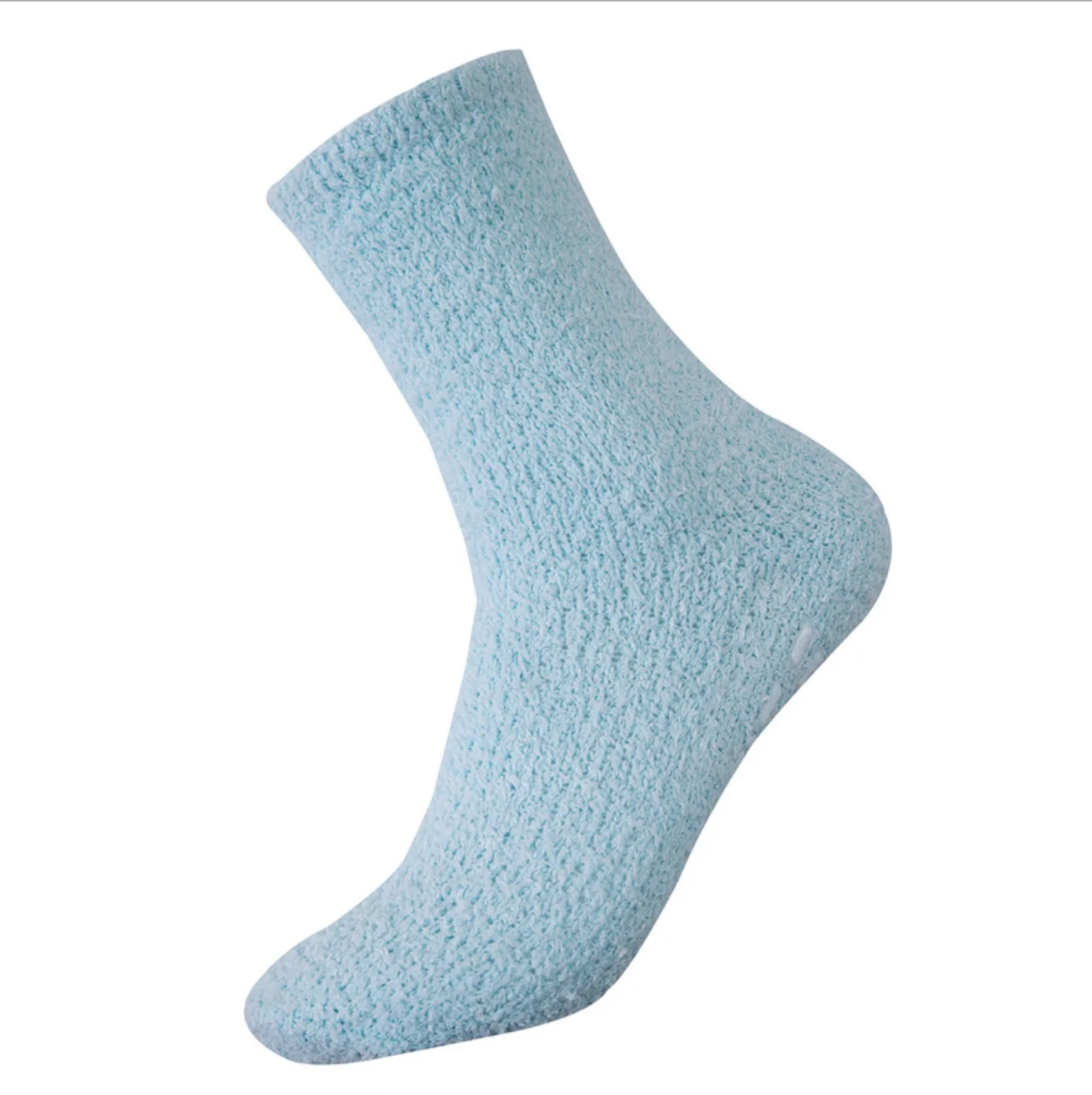 Women Yoga Pilates Soft Warm Cozy Fuzzy Socks Anti Slip Athletic Plush Slipper Grip Socks