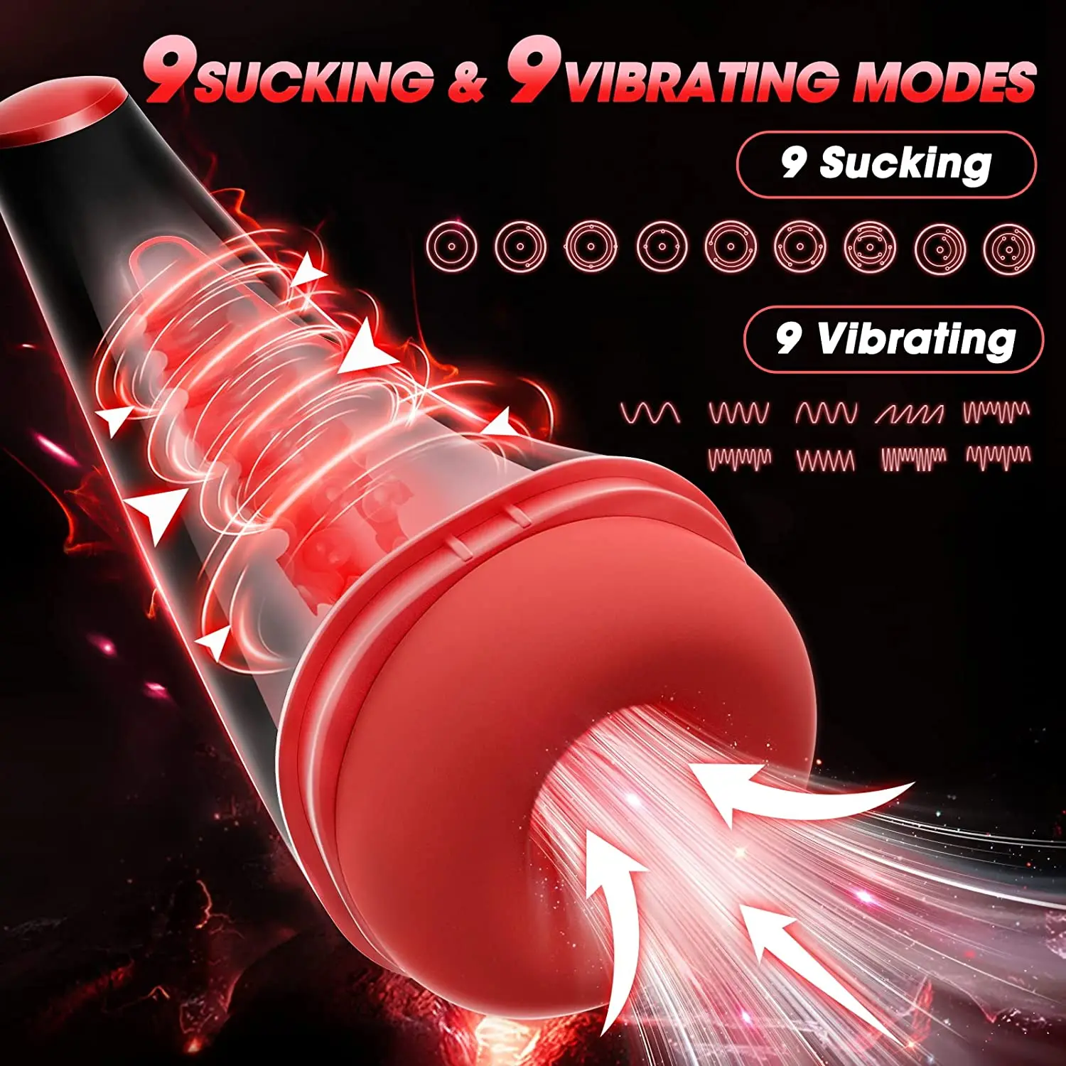 New Technology Robot Automatic Sucking Telescoping Male Masturbator Vagina Stroker Electric Machine Masturbator Sex Toys for Man