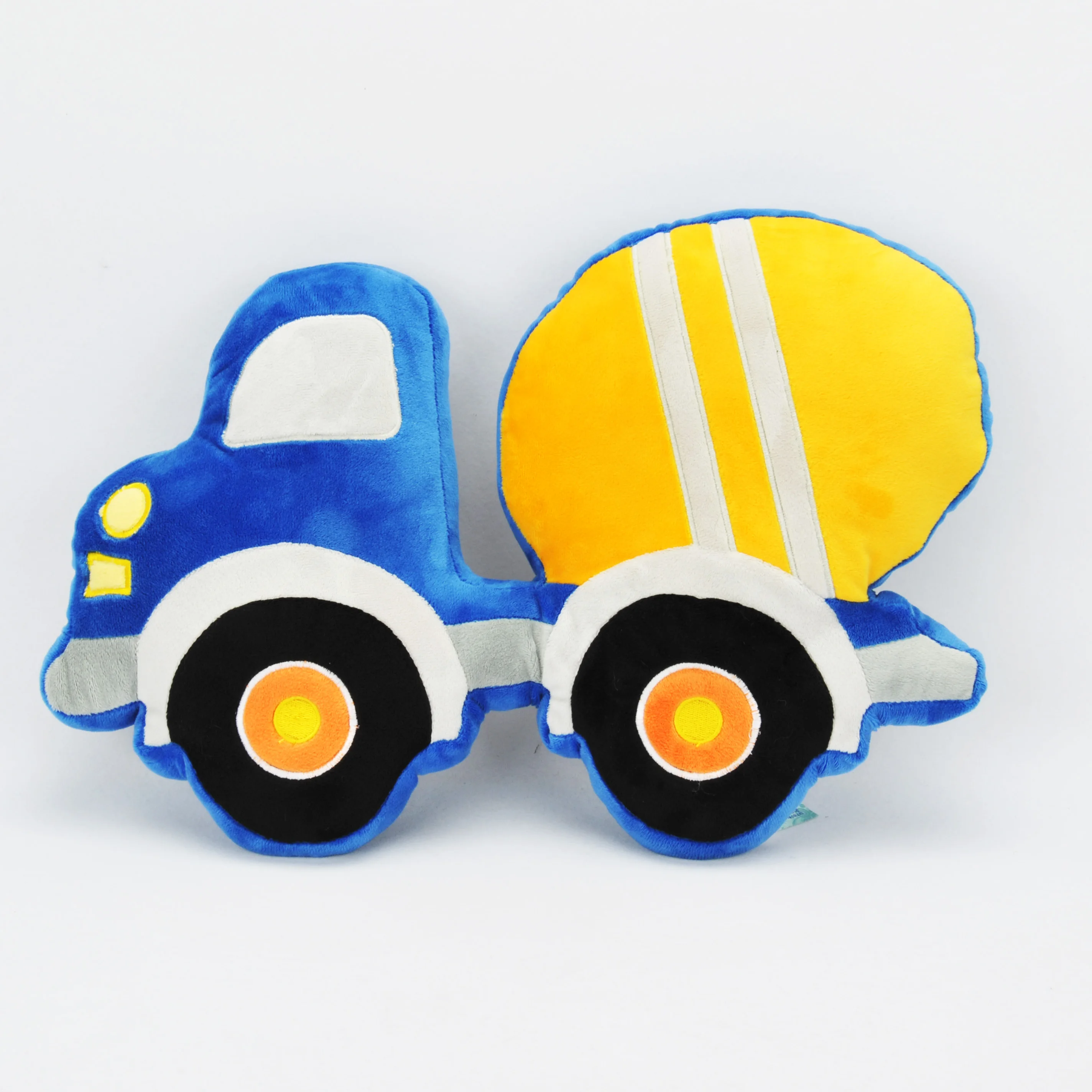 
free sample bsci factory cute soft baby kids plush stuffed toy car shaped pillow cushion 