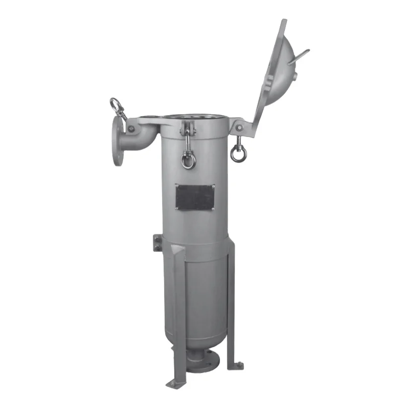 HTF 316L Filter Housing size#2 Filter Socks Bag liquid filter for Intercep Soft And Hard Impurities