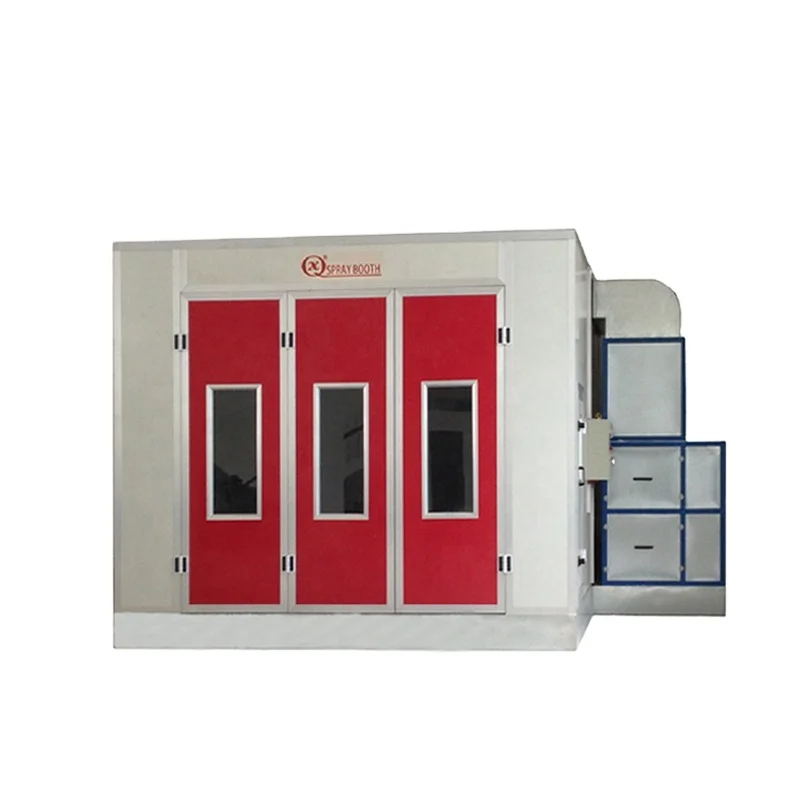 Environmentally friendly automatic infrared heating system automobile bus paint booth, paint spray room