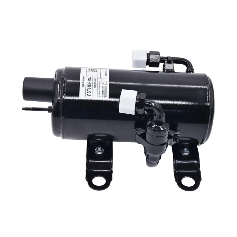 horizontal r134a 24v dc compressor for air conditioner