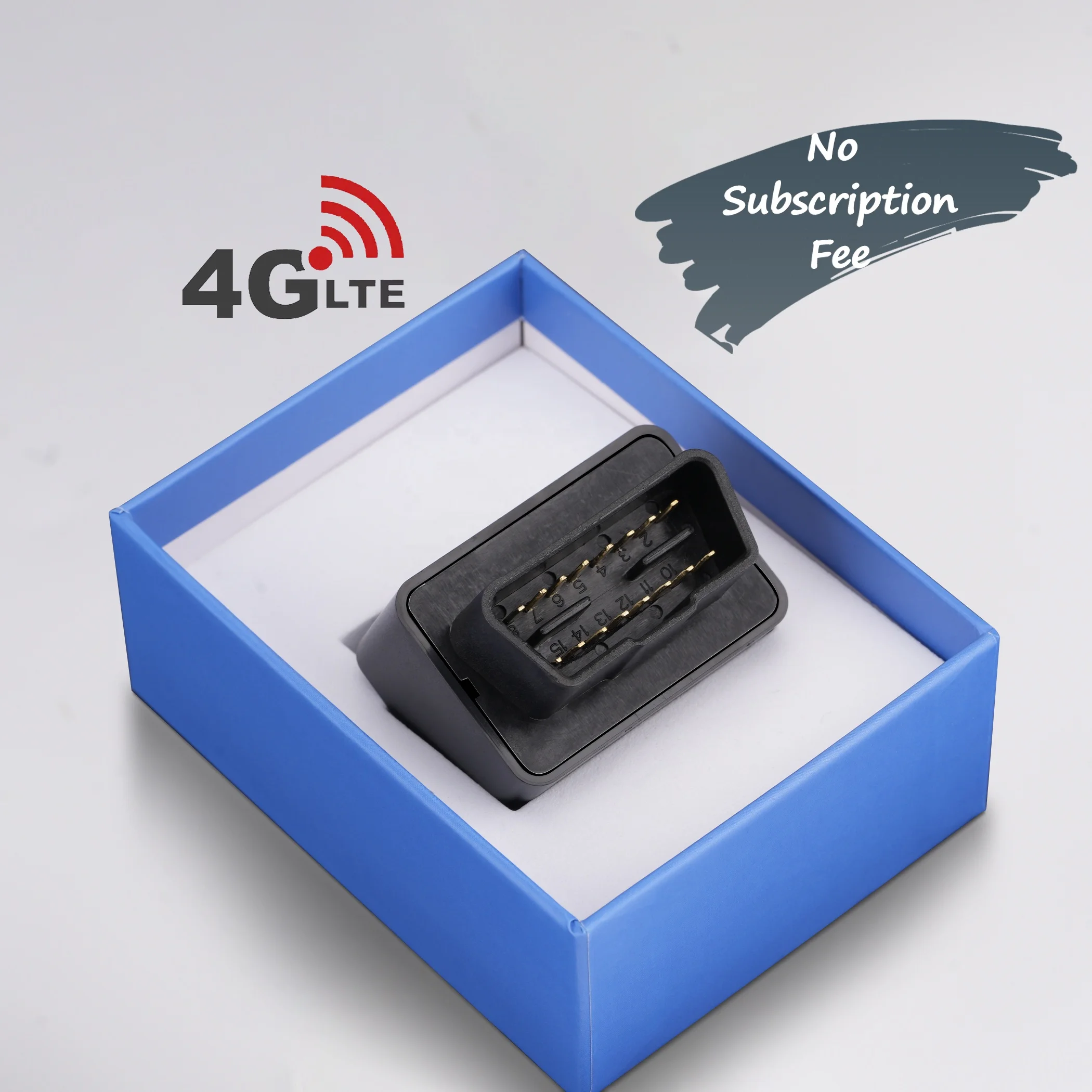 Универсальный 4G C08A-SA OBD OBD2 автомобильный GPS трекер без ежемесячной платы управление автопарком программное обеспечение для мониторинга Google Map бесплатное приложение TK218