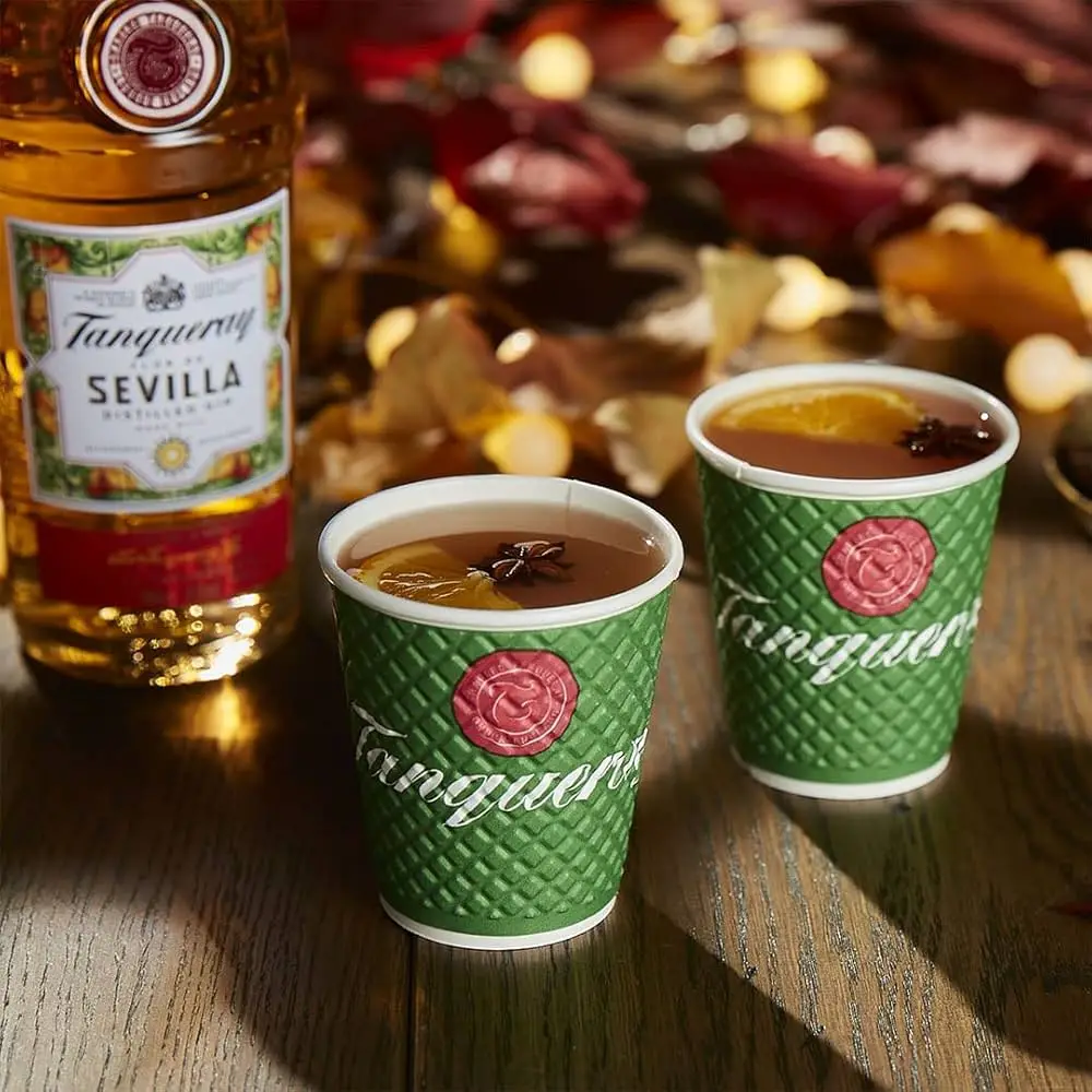 750ml brand gin liquor empty glass bottle with pilfer-proof cap