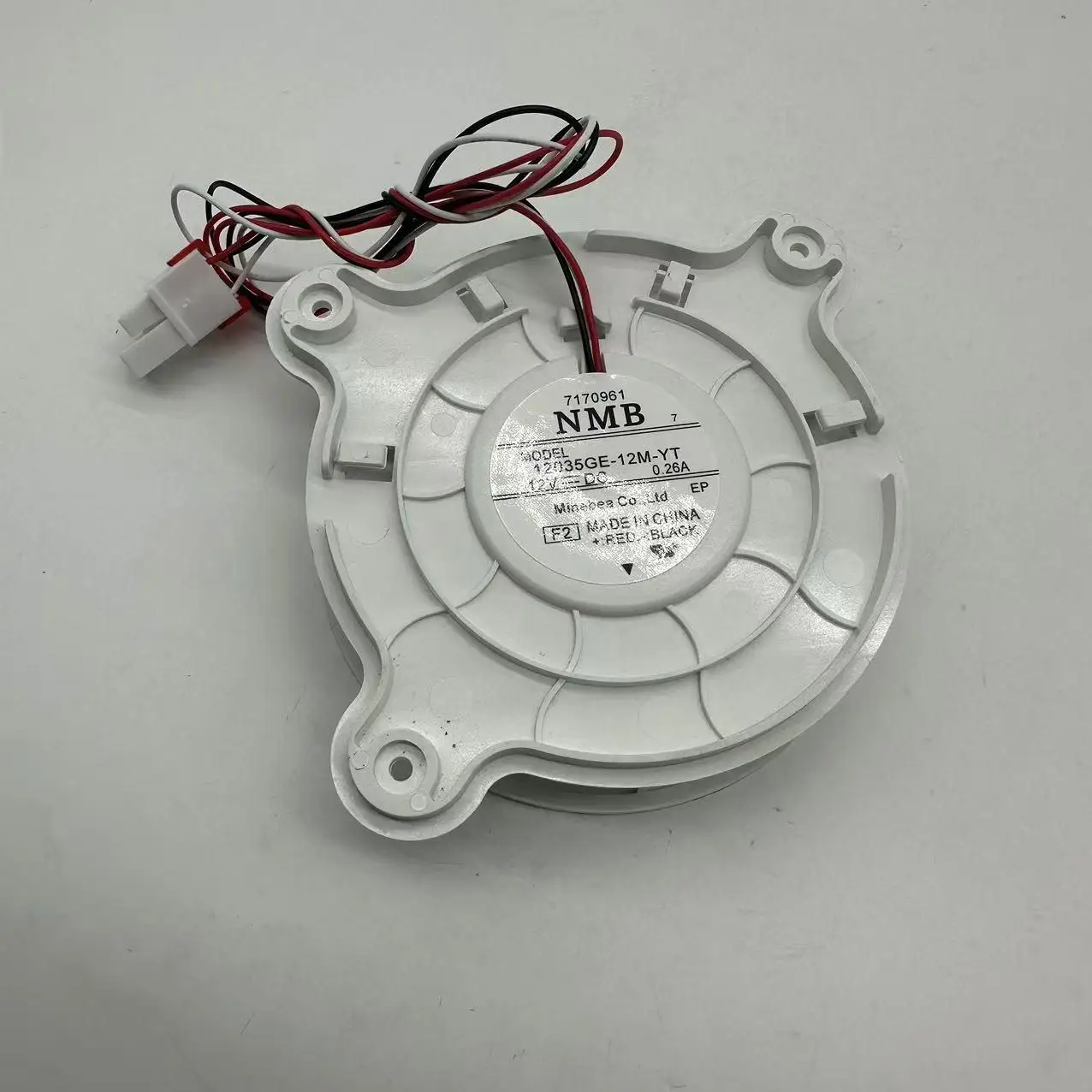 High quality Refrigerator Fan Motor 12035GE-12M-YT DC 12V  0.26A Plastic Freezer motor spare parts