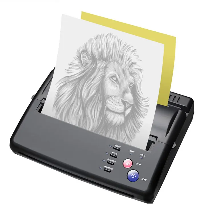 A4 Transfer Paper Original Factory Top Quality Tattoo Thermal Stencil Transfer Copier Printer Machine