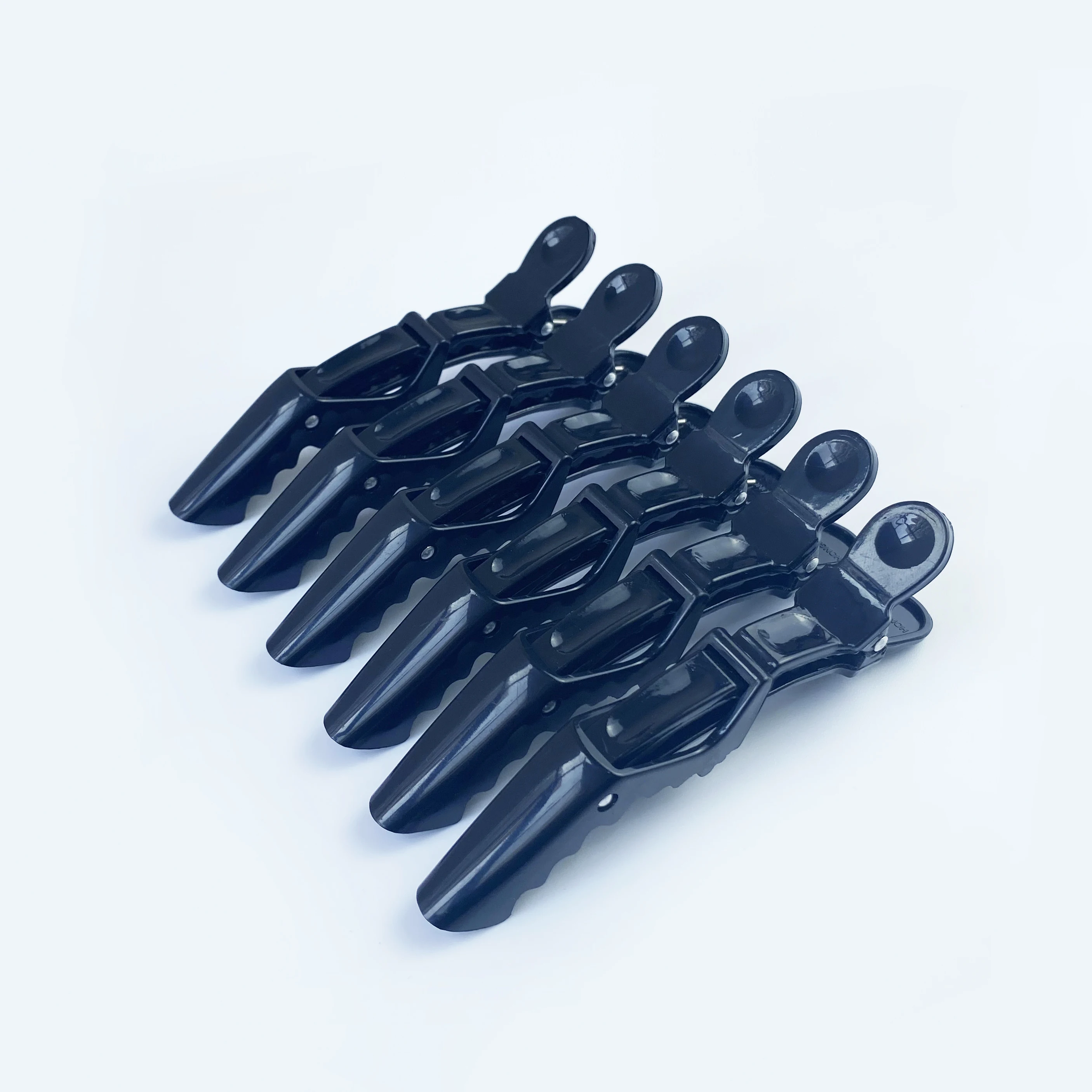Wholesale color plastic high quality alligator hair clips