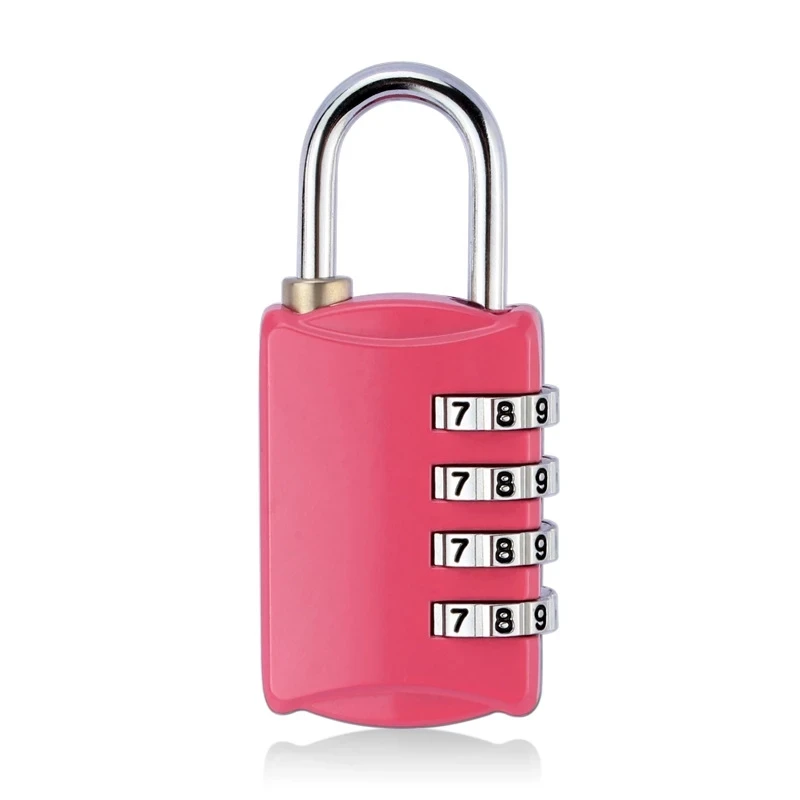 4 Digit Combination Locks Travel Suitcase Luggage Bag Code Lock Padlock Well For Baggage Toolbox Gym Locker