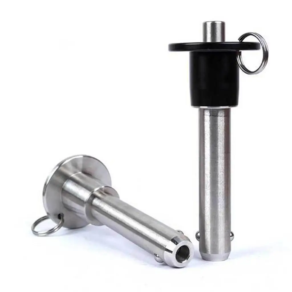 Stainless Steel Ball Lock Quick Release Pin Ring Handle Locking Pin