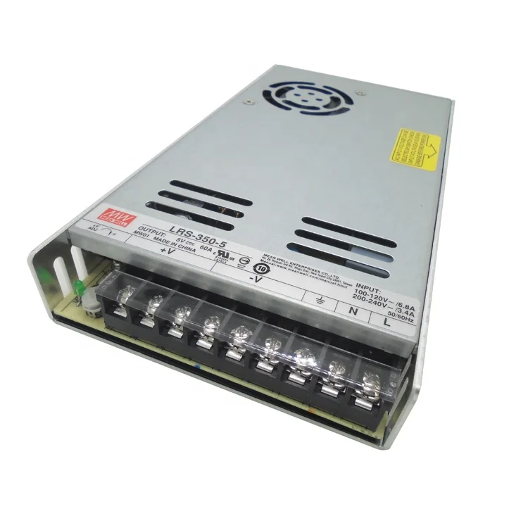 Источник питания Meanwell LRS 350 5 В 12 24 Вт