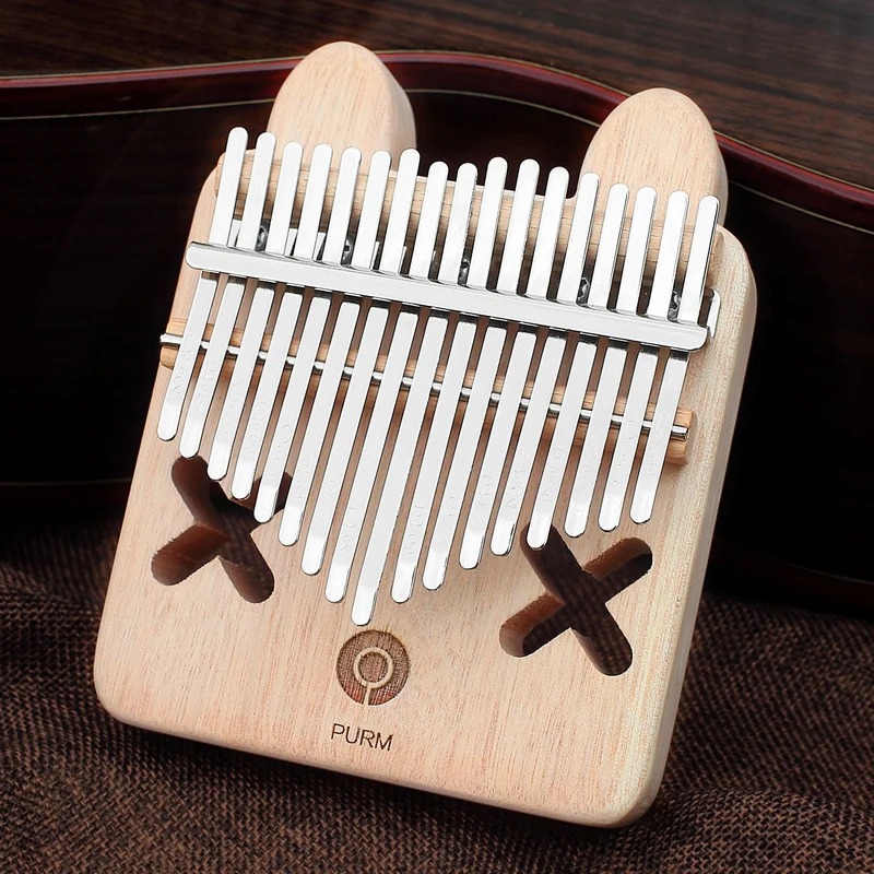 China wholesale musical instrument 17 key Kalimba Thumb piano Finger Piano Kalimba Likembe Bag