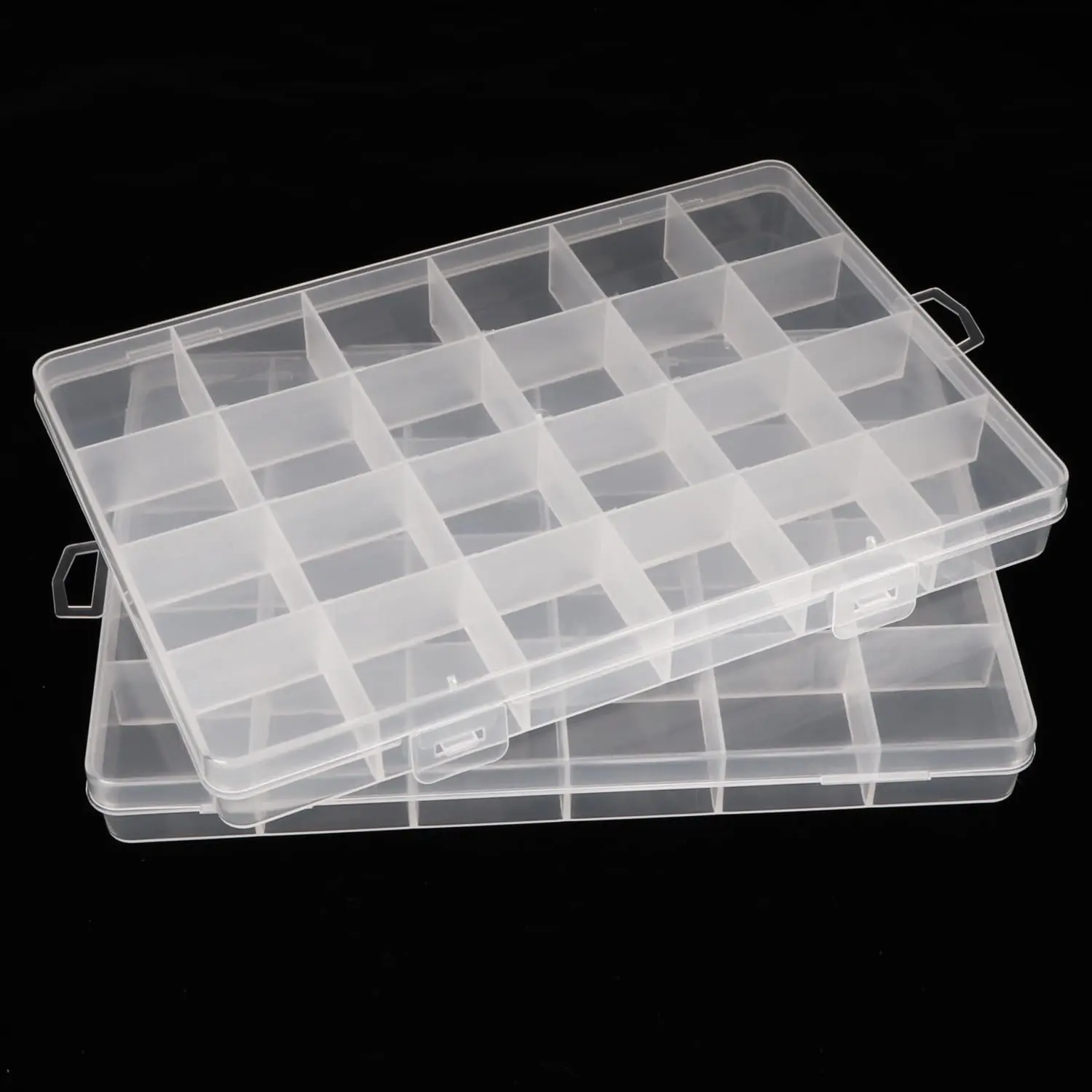 Stamp Cases Clear Plastic Organizer Box Stamp Storage Boxes