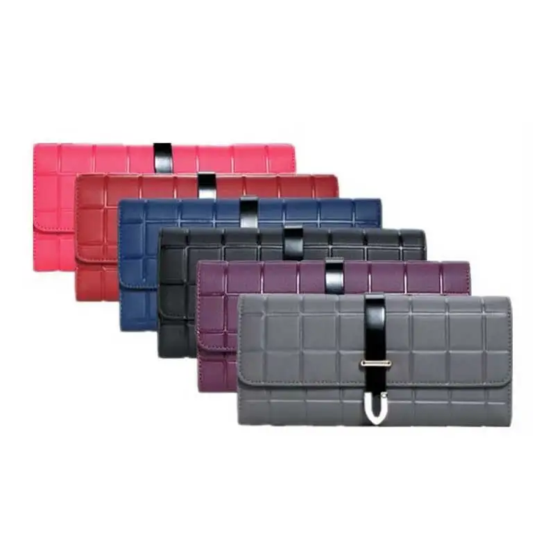 genuine leather women purse handmade leather wallet with zip around closure  wallet for Business