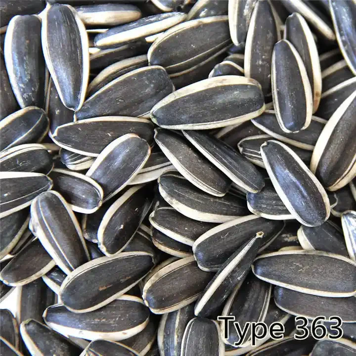 New Crop Wholesale Dried Sunflower seed Kernels Black Strip Sunflower Seeds for Birds
