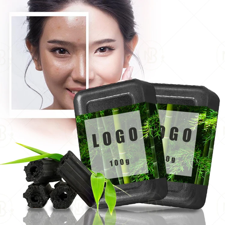 Handmade Beauty Soap for Glowing Skin Organic Bamboo Charcoal Soap