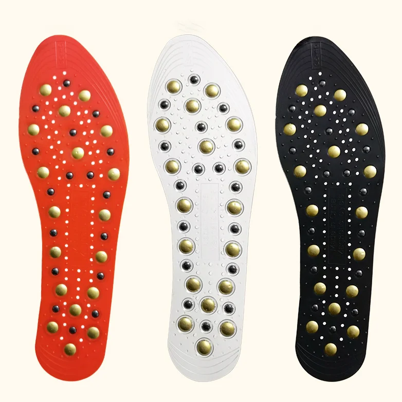 Hot-Selling Magnetic Massage Insoles Foot Sole Acupoint Massage Care Relax Body Unisex Wholesale