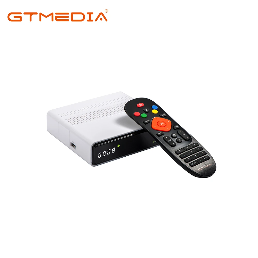 
Cccam PowerVu GT Media GTS Android 6.0 TV Box Digital DVB-S2 Satellite Receiver 