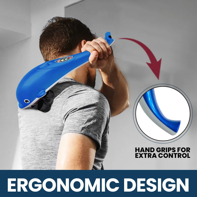 Powerful Handheld Multifunction Dolphin Vibrating hammer massager Energy King Massager