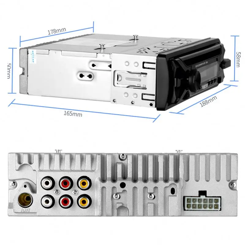  Съемная панель 1 Din deck less USB/TF Авто-радио автомобильный