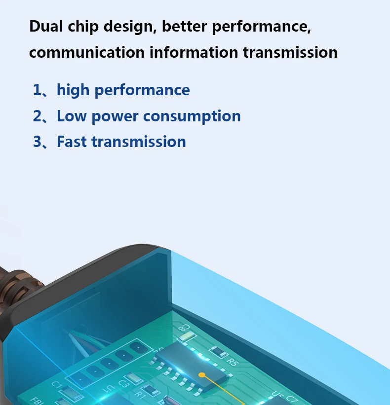  Кабель-переходник DTECH с USB на RS422 RS485 последовательным портом 0 5 м 1 фута чипом FTDI поддерживает Mac Windows 10 8 7