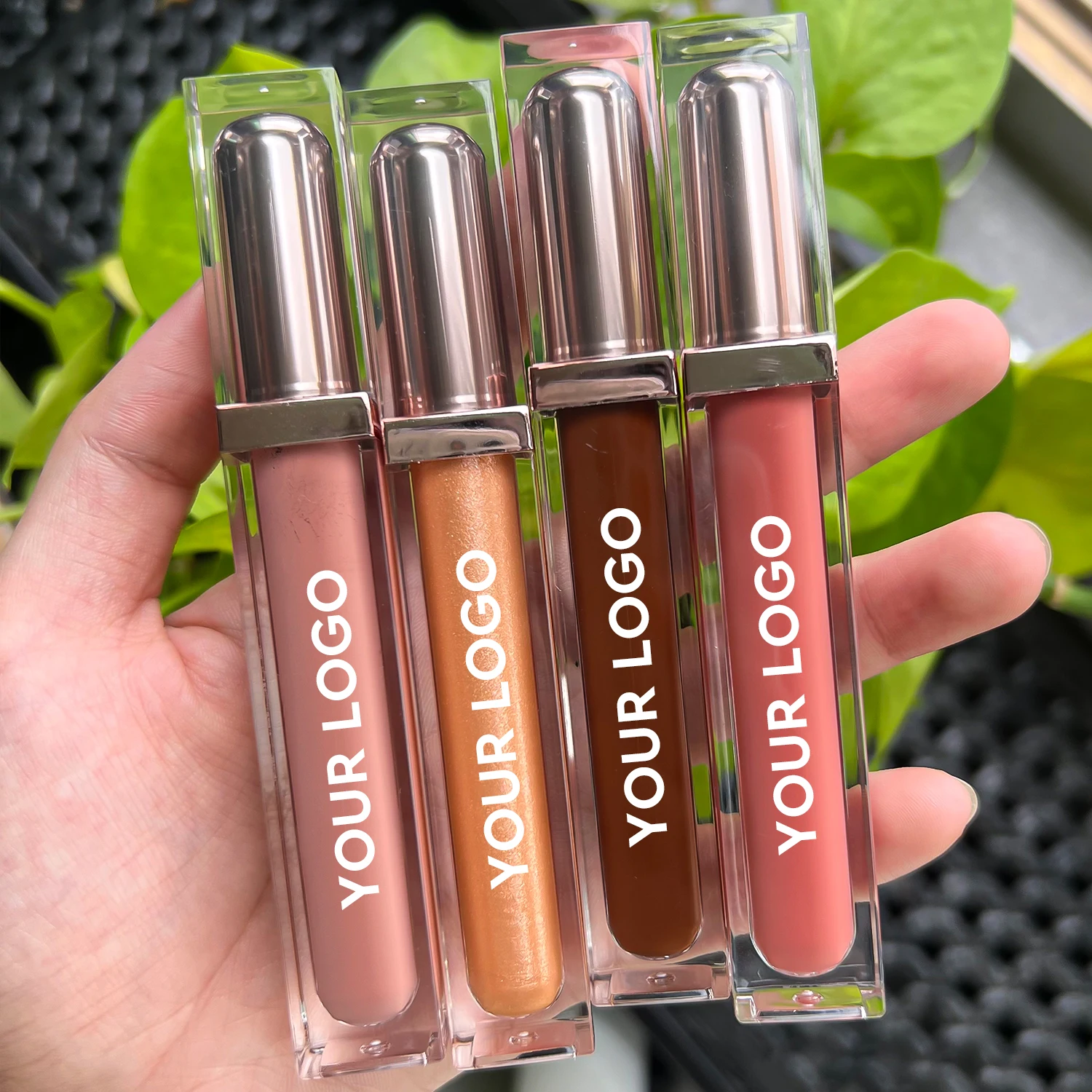 Hot Selling Lipgloss Customized Logo Long Tube Large Volume Vegan Long Lasting Matte Liquid Lipstick Empty Lip Gloss Tubes