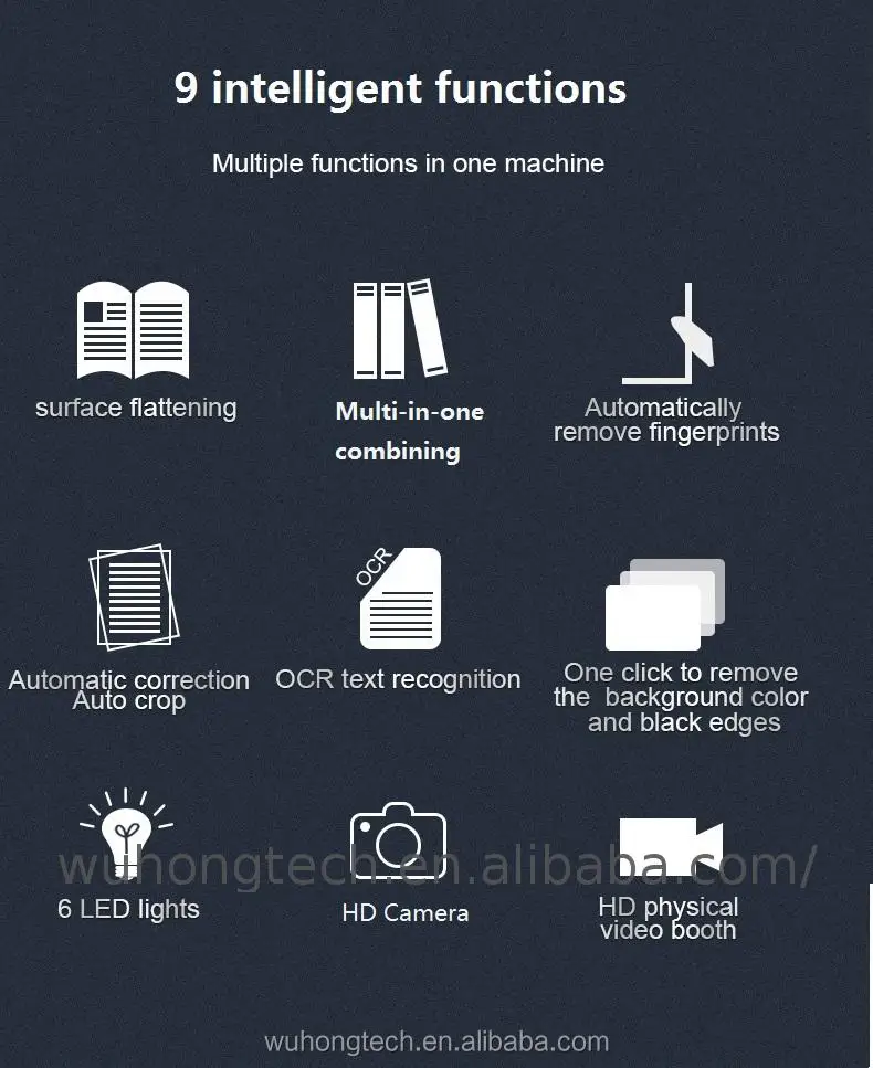 A3 Document book Scanner Camera