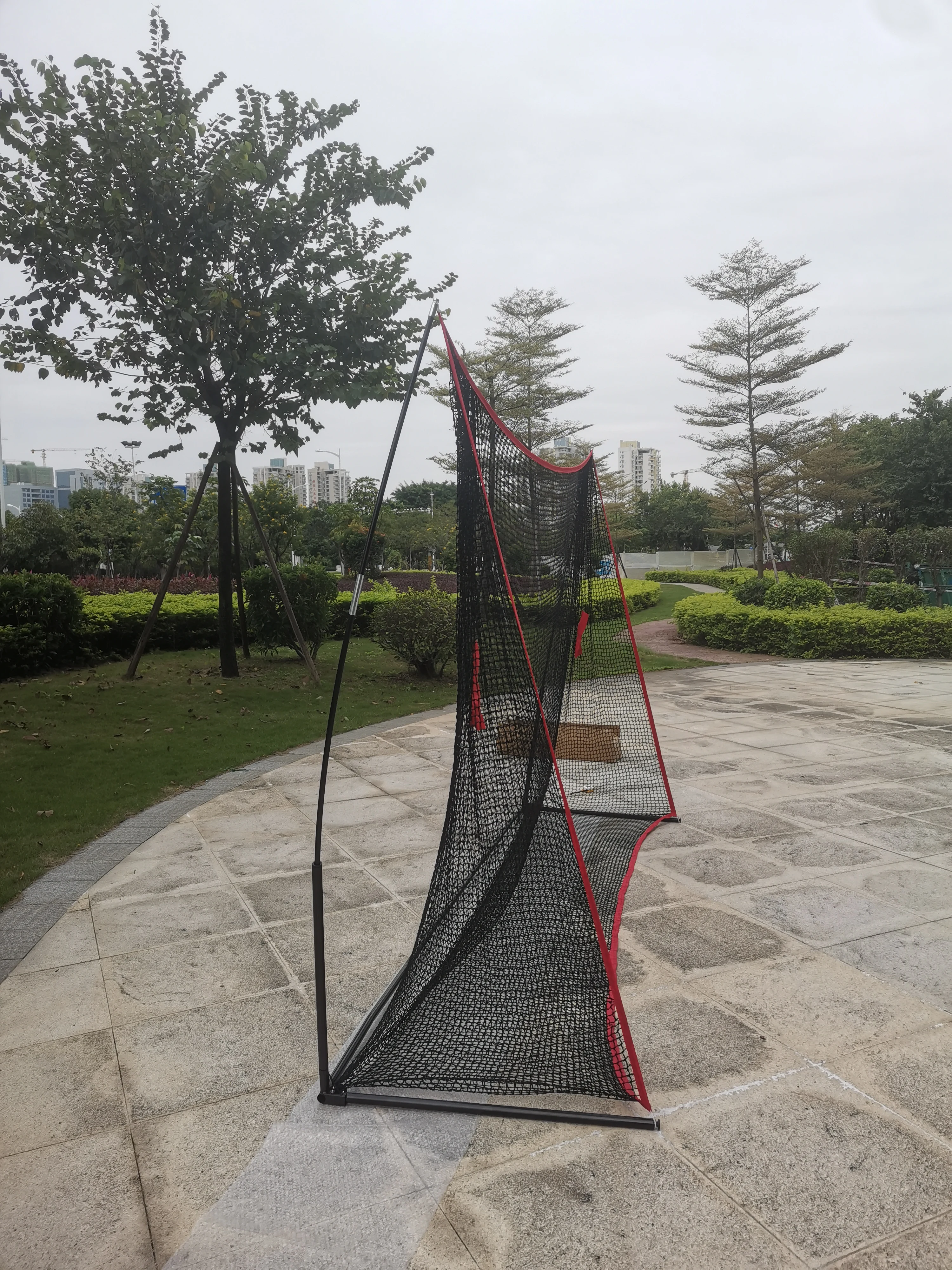 Outdoor Knotless Swing Hitting Training Driving Chipping Practice Golf Net, Golf Range Practice Net Golf Swing Net