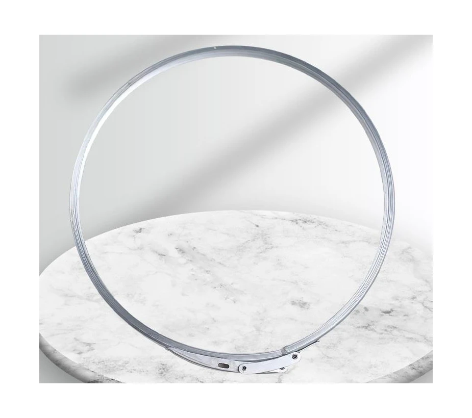 Stainless Steel Clamp Top Drum For Food Grade HDPE Plastic Drum.