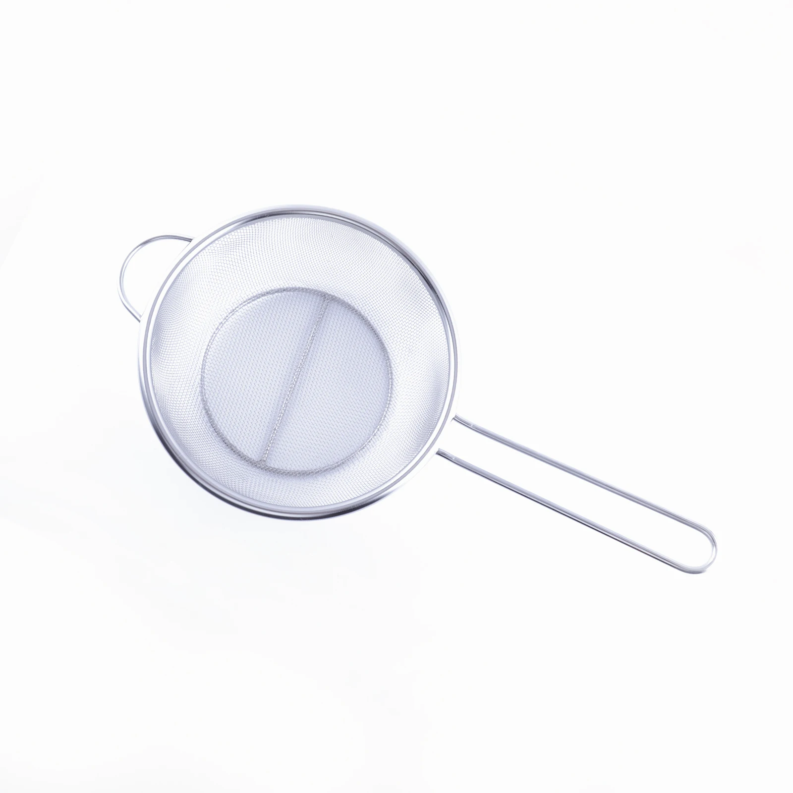 Fine Mesh Strainer Colanders & Food Strainers Fine Mesh Sieve Metal Strainer Rice Washing Bowl Stainless Steel All-season 18.5cm