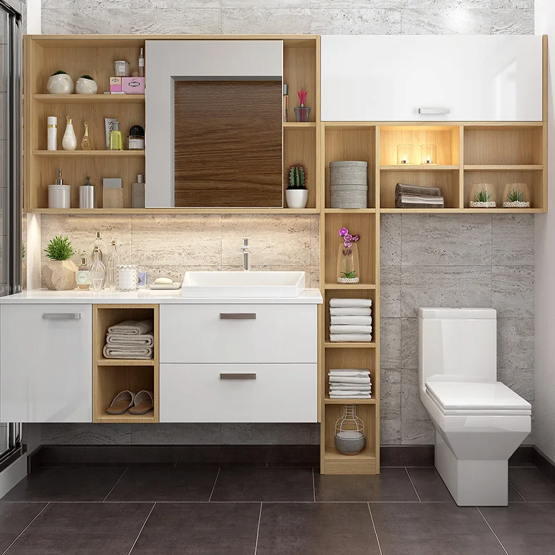 Oppein factory direct wholesale waterproof bathroom cabinet