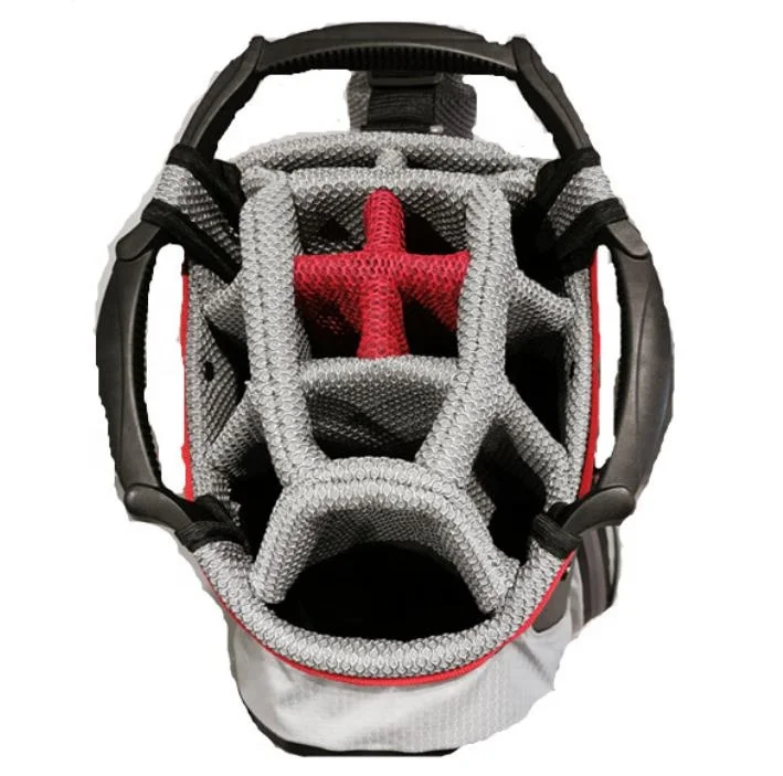 14 Way  Divider TPU Tarpaulin Waterproof  Golf Cart Bag with Custom Logo